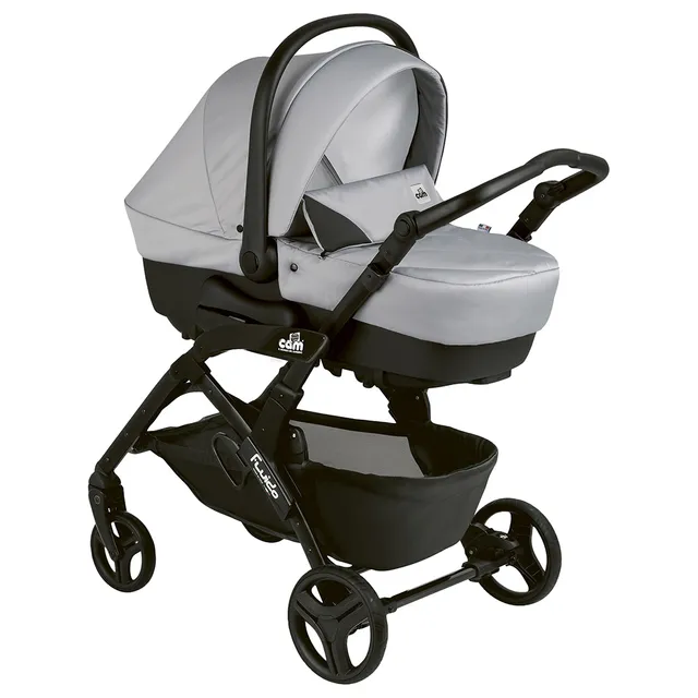 Cam - Fluido Easy stroller Travel System - Light Grey