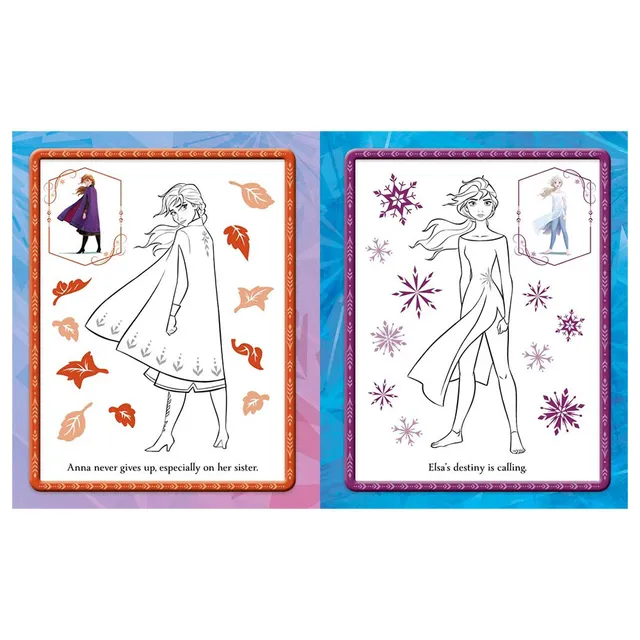 Disney Frozen 2 The Ultimate Colouring Book | Magical Fun for Kids