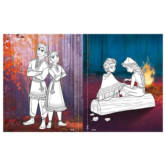 Disney Frozen 2 The Ultimate Colouring Book | Magical Fun for Kids