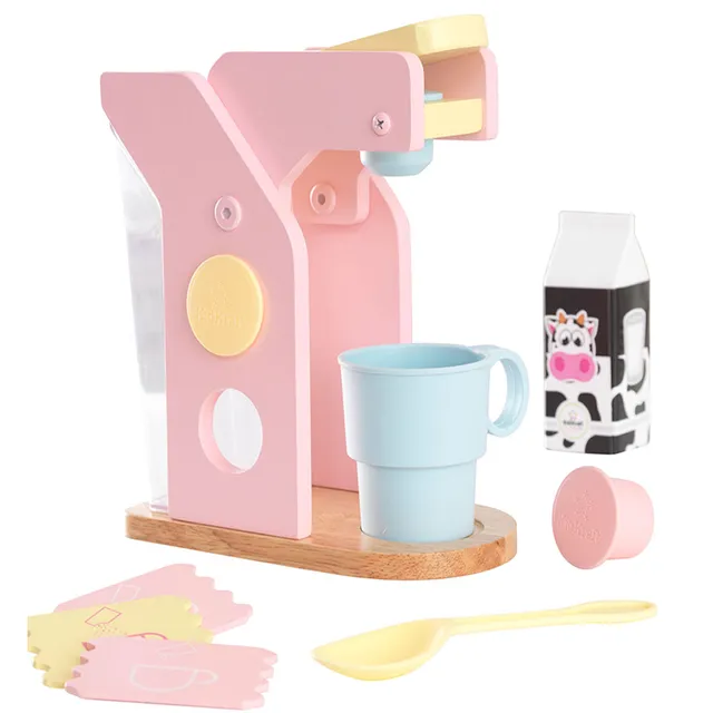 KidKraft - Pastel Coffee Set - Pink - Kids Toys