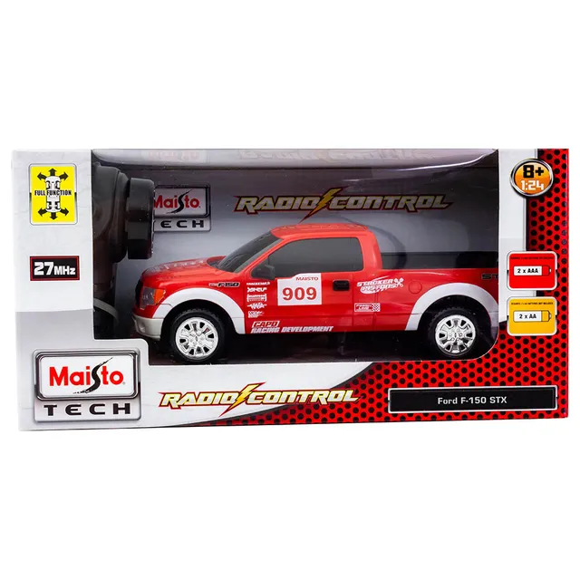 Maisto Tech - Radio Control 2012 Ford F-150 Stx - Red