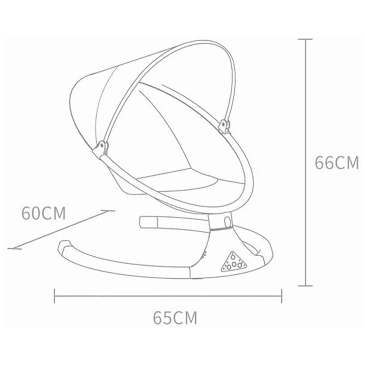 Little Angel Baby Swing Chair-Pink