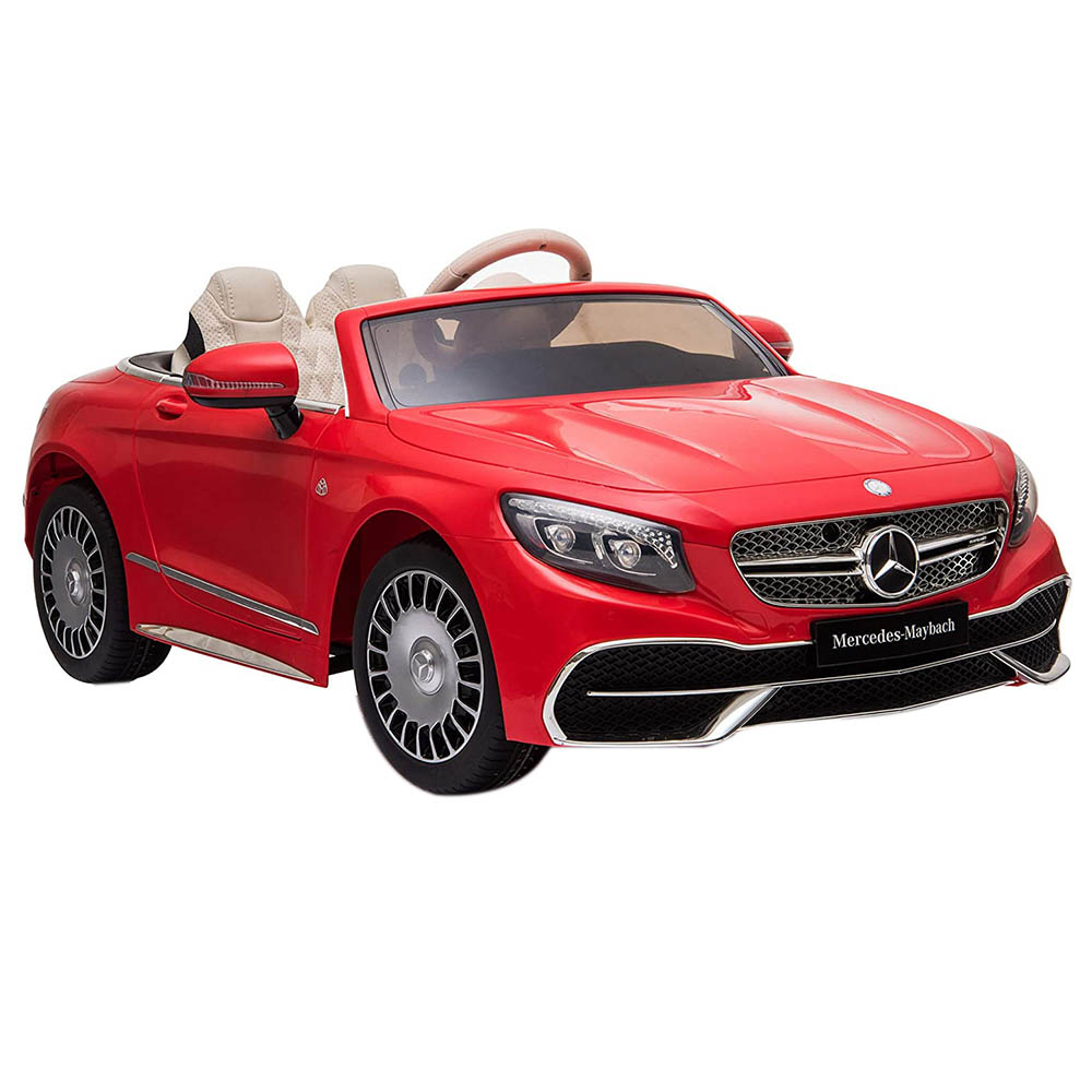 Little angel - Kids Cars Mercedes Maybach S650 Licensed Ride-On Car - ZB188-RED