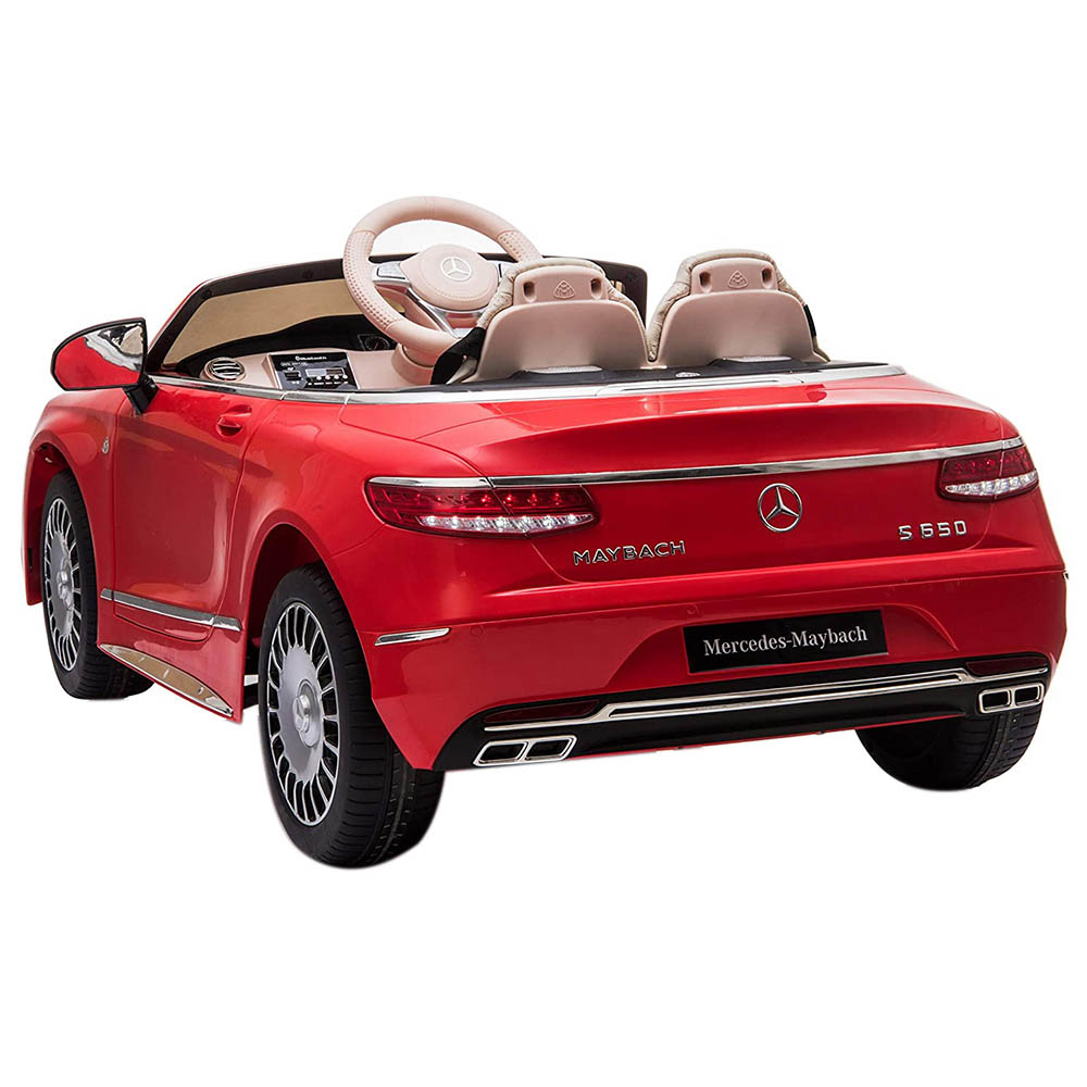 Little angel - Kids Cars Mercedes Maybach S650 Licensed Ride-On Car - ZB188-RED