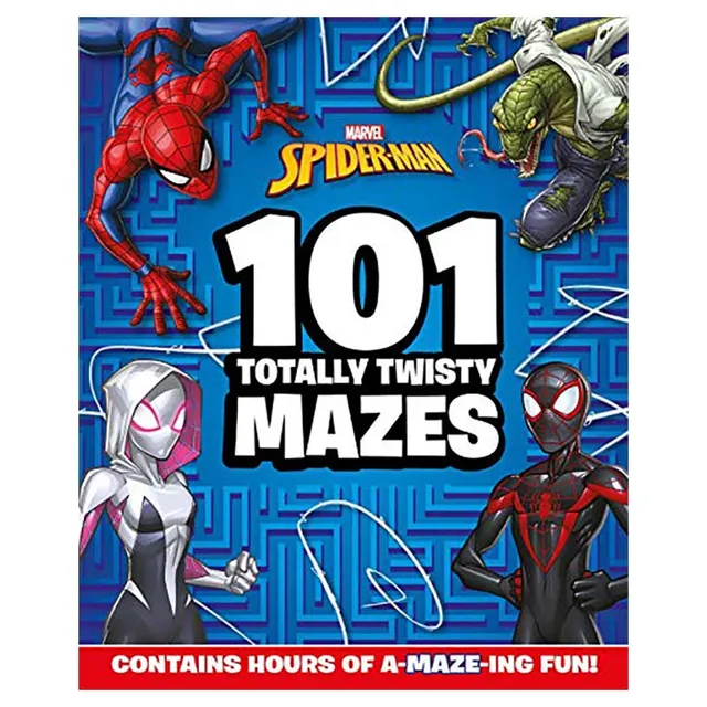 Marvel Spider-Man 101 Totally Twisty Mazes | Fun for Kids