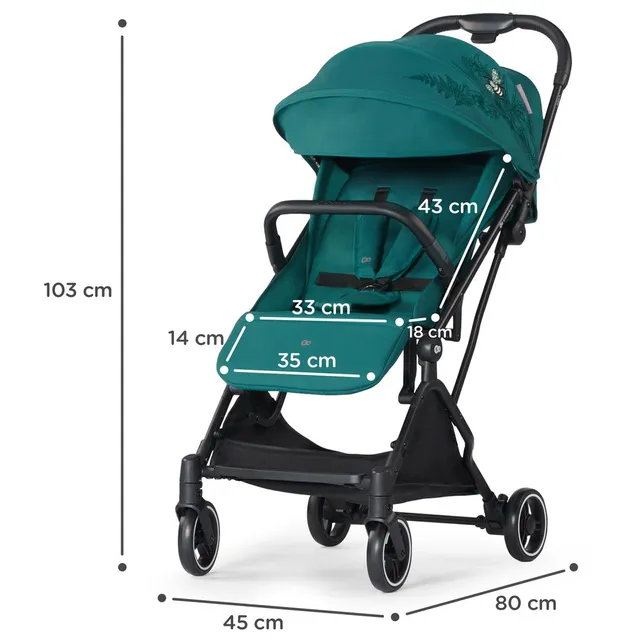 Kinderkraft Pushchair/ Stroller Indy Nature Vibes