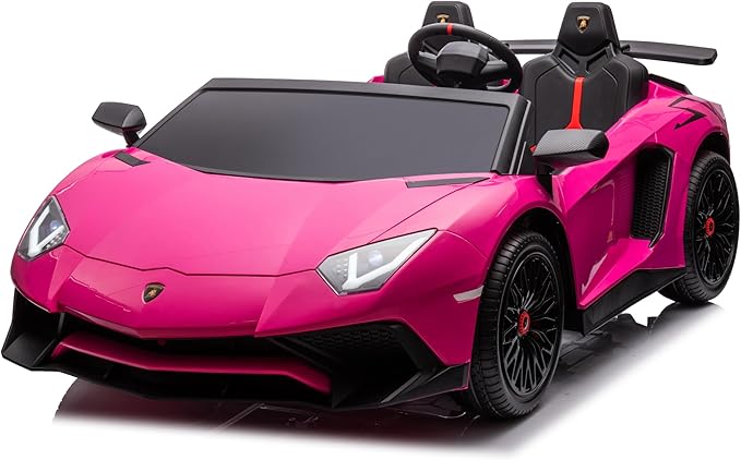 Lovely Baby Powered Riding Car LB 308EL,Battery Operated Ride-On Car for Kids - Pink