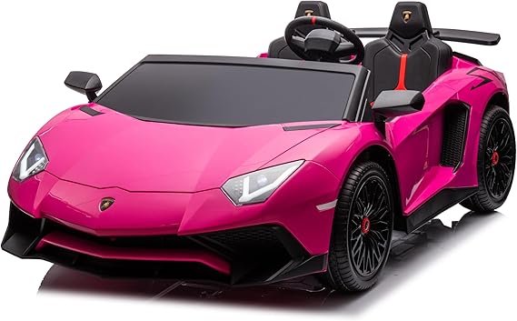 Lovely Baby Powered Riding Car LB 308EL,Battery Operated Ride-On Car for Kids - Pink