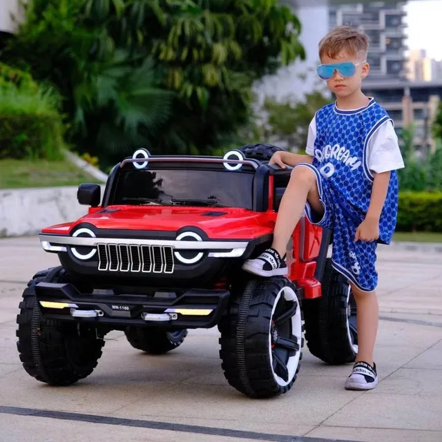 Myts - Jeep New Jumbo 12V for Kids Rideon - Red