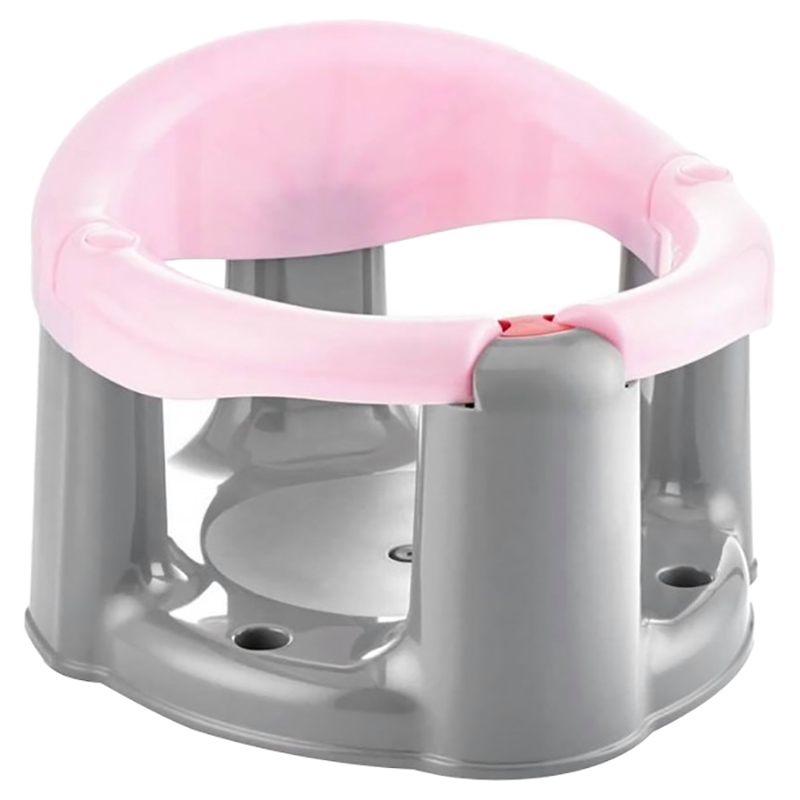 Babyjem - Anti-Slip Baby Bath & Feeding Seat - Pink 6 Months+
