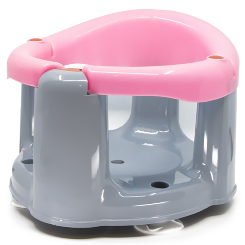 Babyjem - Anti-Slip Baby Bath & Feeding Seat - Pink 6 Months+