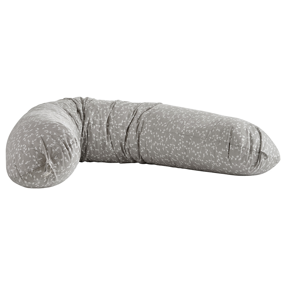 Babyjem - Functional Mother & Baby Pillow - Grey Flower