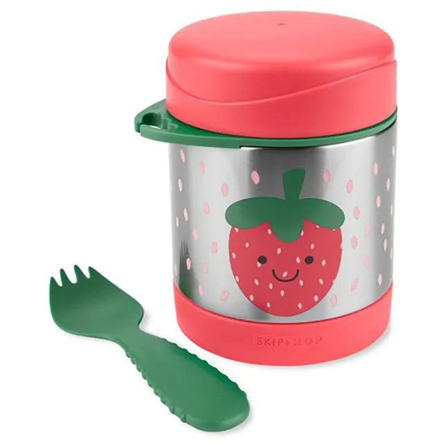 Skip Hop - Spark Style Food Jar - Strawberry