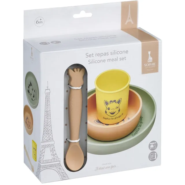 Sophie la Girafe - Il Etait Une Fois Silicone Meal Set