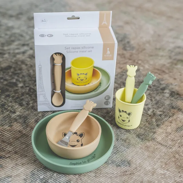 Sophie la Girafe - Il Etait Une Fois Silicone Meal Set