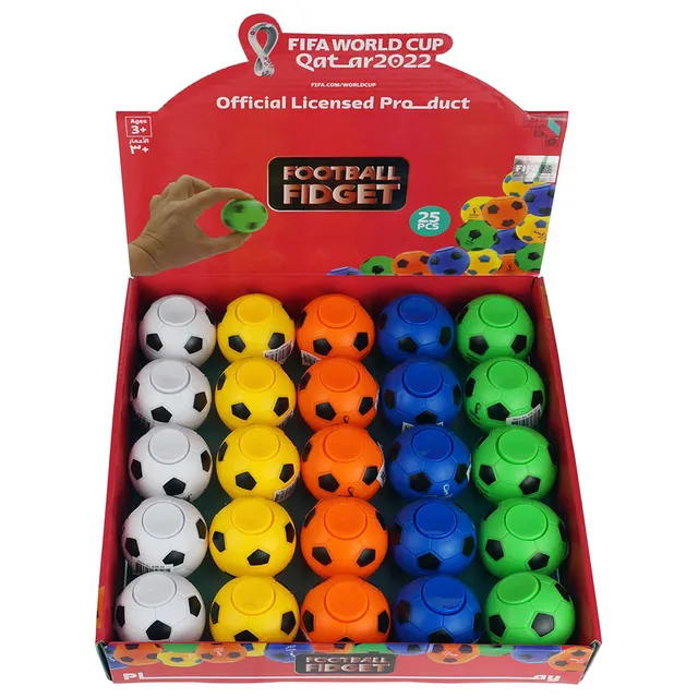 Fifa World Cup - Fidget Spinner Football Multicolor | Assortment X 1