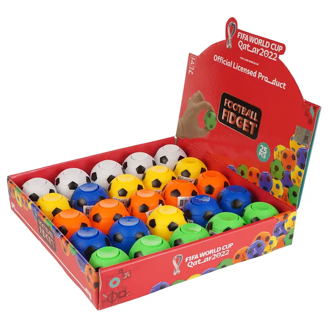 Fifa World Cup - Fidget Spinner Football Multicolor | Assortment X 1