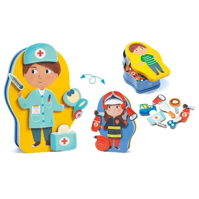 Djeco - Jobissimo - Wooden Magnetics