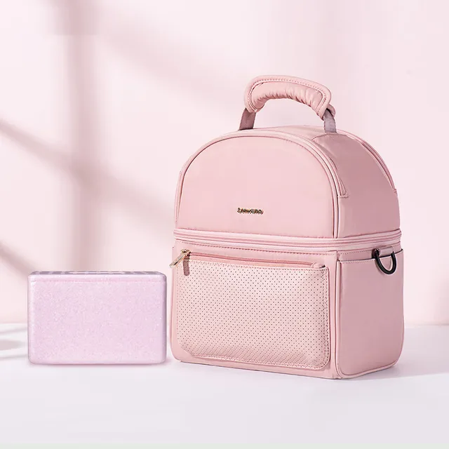 Sunveno - Insulated Lunch Bag Thermo Box - Pink