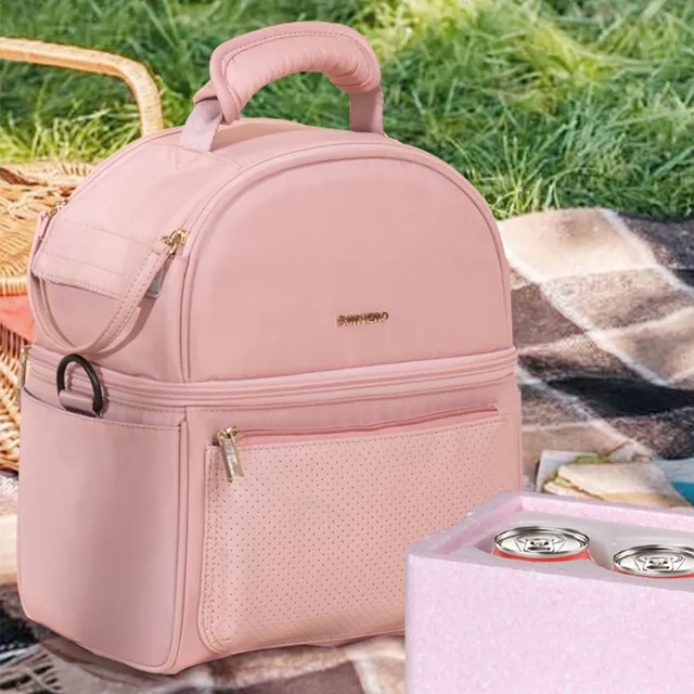Sunveno - Insulated Lunch Bag Thermo Box - Pink