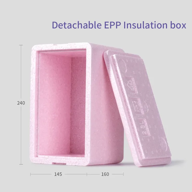 Sunveno - Insulated Lunch Bag Thermo Box - Pink