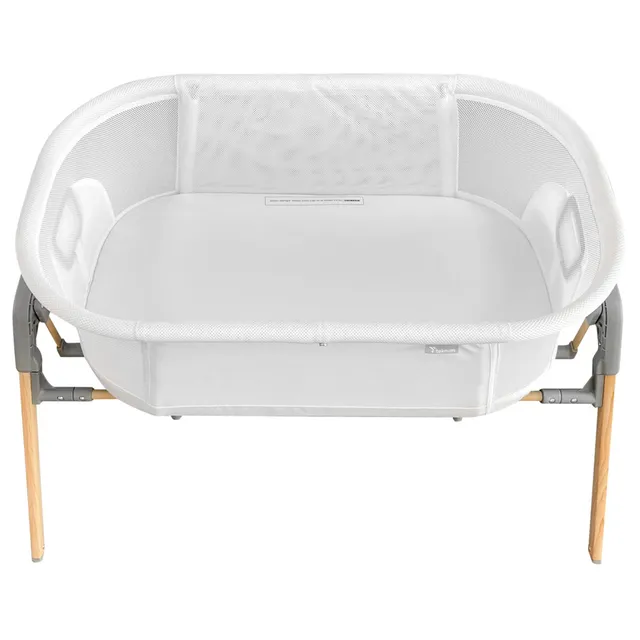 Teknum 3-IN-1 Baby Rocker Bassinet/ Infant Crib w/ Mosquito net - White
