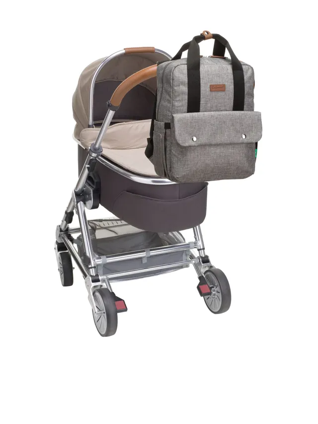 Babymel - Georgi Convertible Diaper Bag - Grey