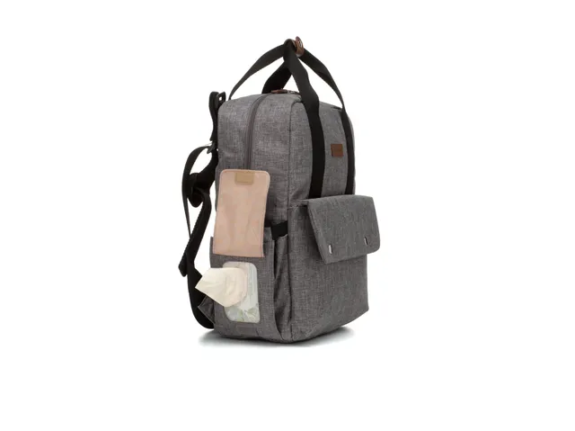 Babymel - Georgi Convertible Diaper Bag - Grey
