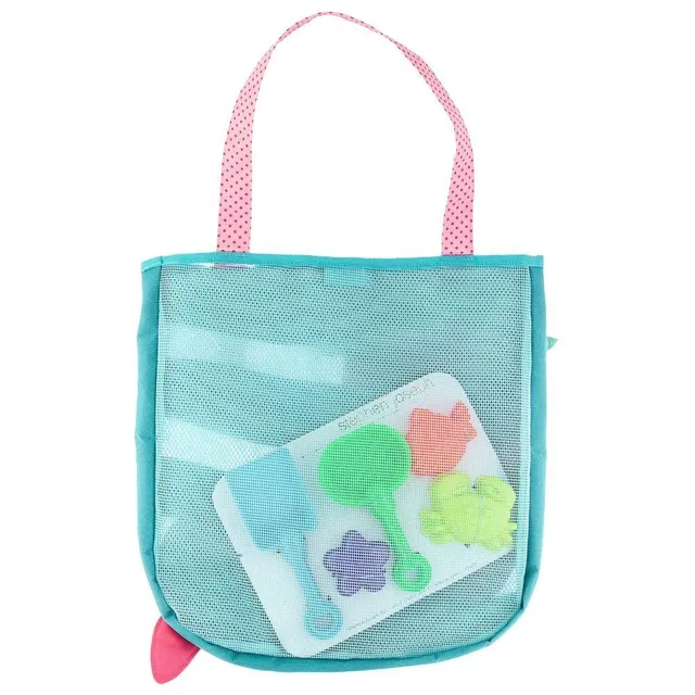 Stephen Joseph - Beach Tote with Sand Toy Playset - Mermaid