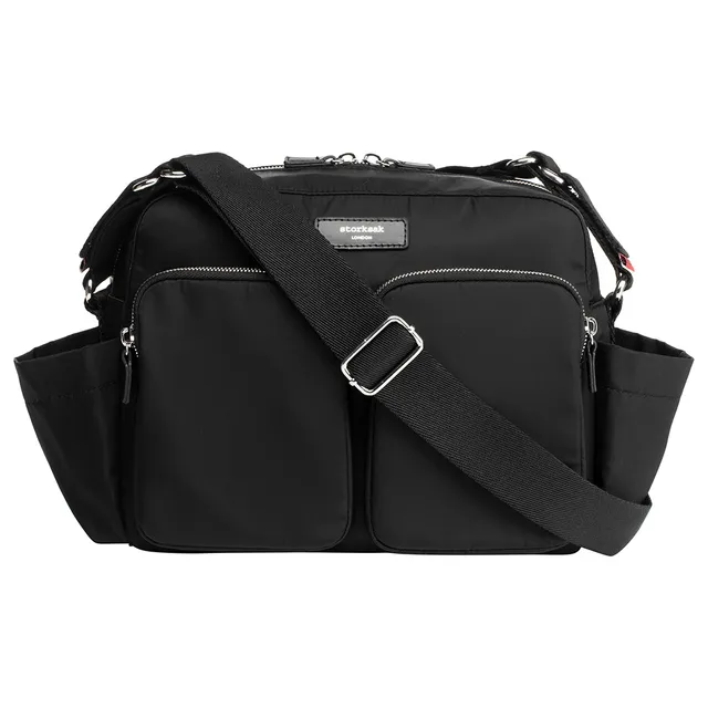 Storksak - Eco Stroller Diaper Bag - Black
