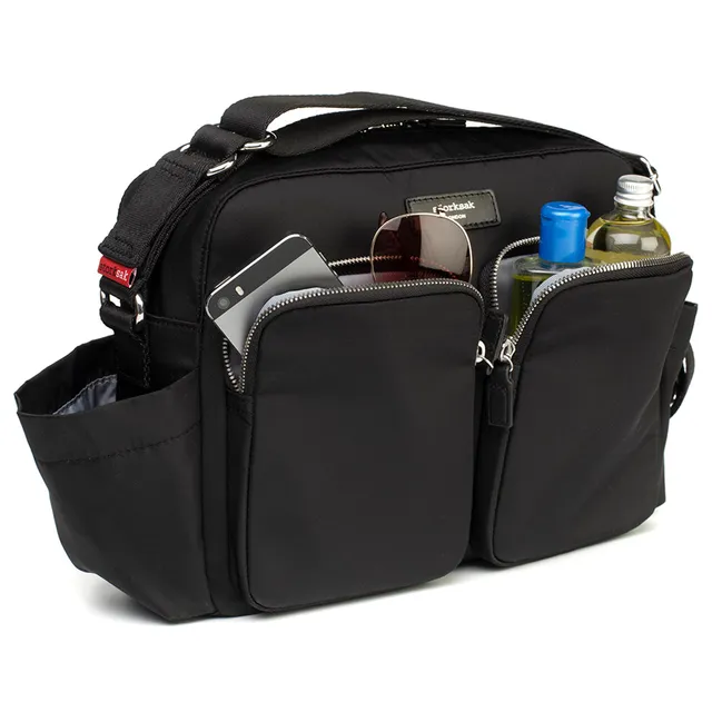Storksak - Eco Stroller Diaper Bag - Black