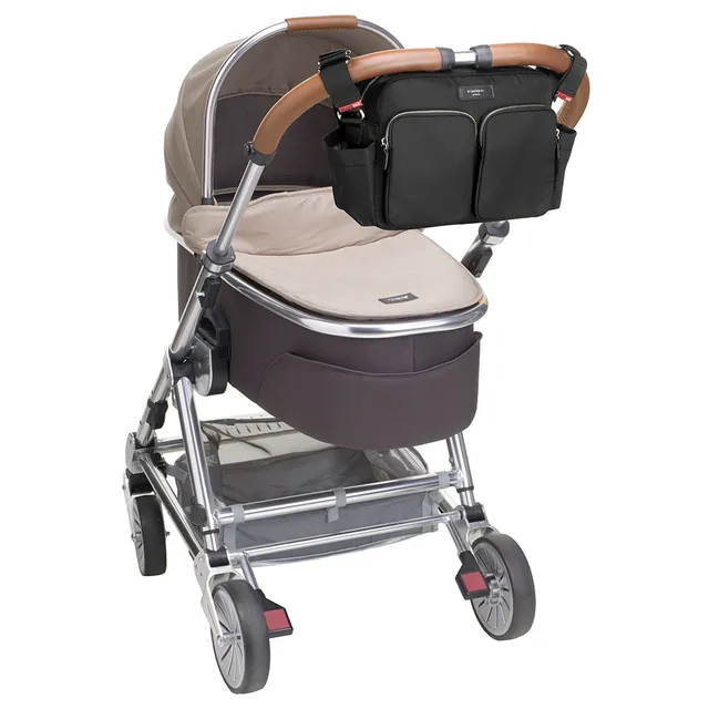 Storksak - Eco Stroller Diaper Bag - Black