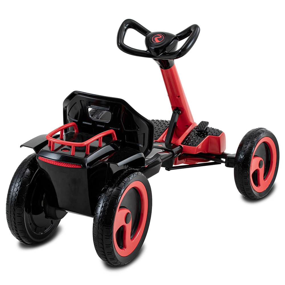 Rollplay 12V Flex Kart XL Ride-On Toy for Kids - Battery-Powered Drift Kart, Adjustable Speed, Outdoor Racing Fun