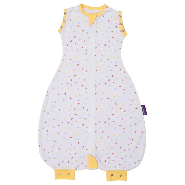 ClevaMama 3 in 1 Nite Nite Romper 3.5 Tog - Yellow (0-9m)