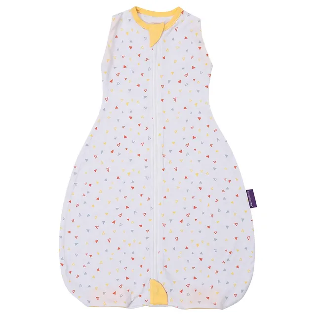 ClevaMama 3 in 1 Nite Nite Romper 3.5 Tog - Yellow (0-9m)