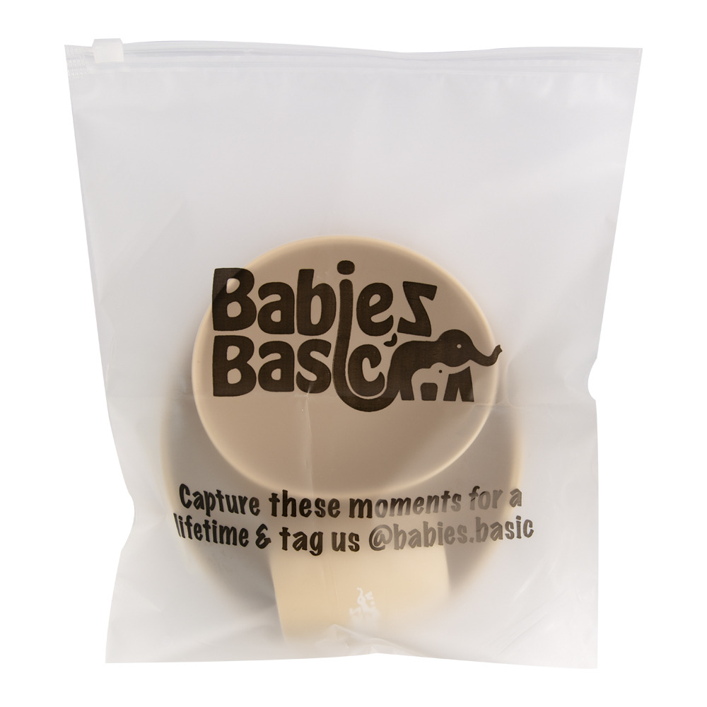 Babies Basic - Silicone Plate, Bowl and Cup- Beige