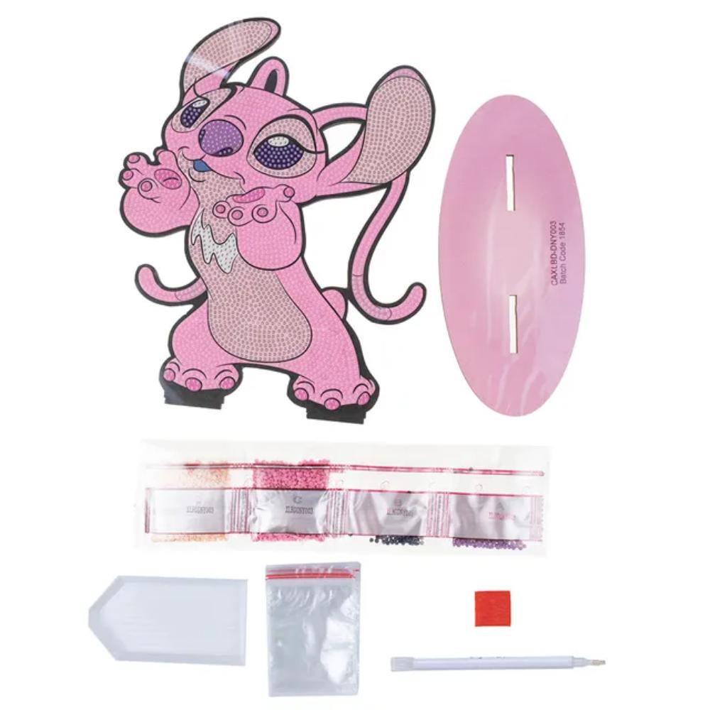 Craft Buddy - Angel Crystal Art Buddy Kit – Quick & Easy Disney Craft for Ages 6+ | Sparkling Collectible Display