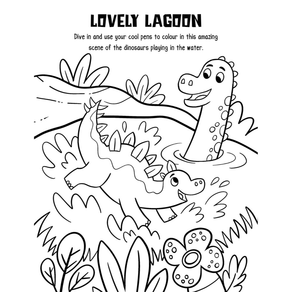 Igloo Robots, Racers, Dinosaurs Colouring: Magical Disney Fun for Kids