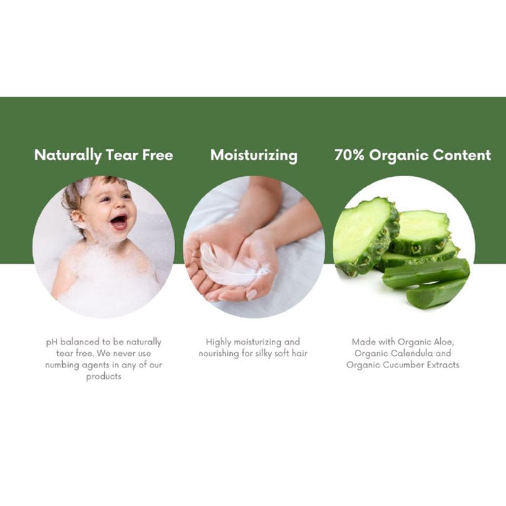 Nature's Baby Organics Shampoo and Body Wash - Coconut Pineapple 16 oz