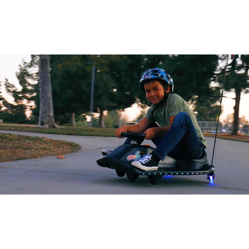 Razor Crazy Cart Shift Lightshow - 13km/h - Drift Ride-On Car for Kids