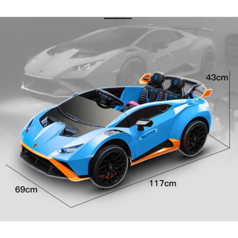 VIP STARS - Lamborghini Electric Car, Blue