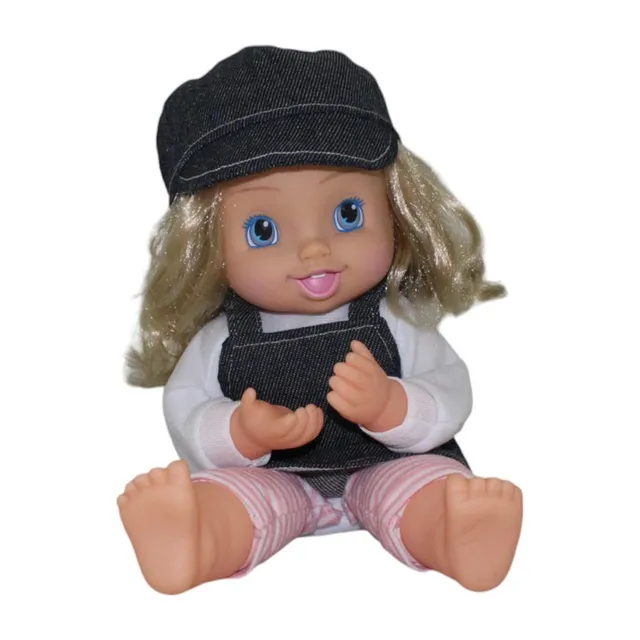 Bambolina Peek A Boo Doll, 36CM Interactive Baby Doll | Realistic Soft Baby Doll for Kids 24 Months+