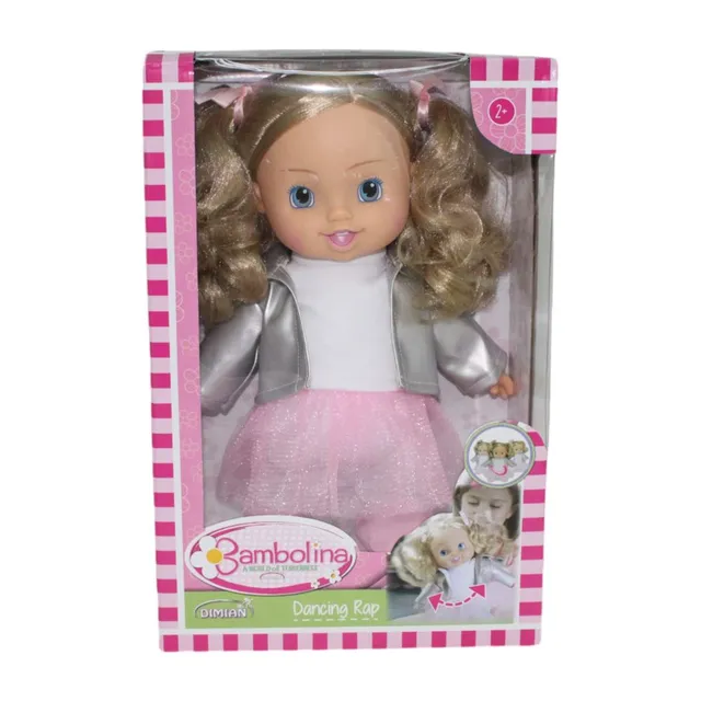 Bambolina Dancing Doll, 30CM Interactive Dance Toy | Soft, Adorable & Musical Doll for Kids 24 Months+