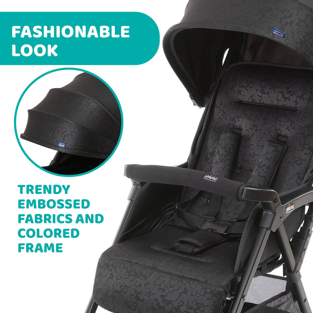 Chicco - Ohlala 3 Stroller 0m-15kg, Jet Black
