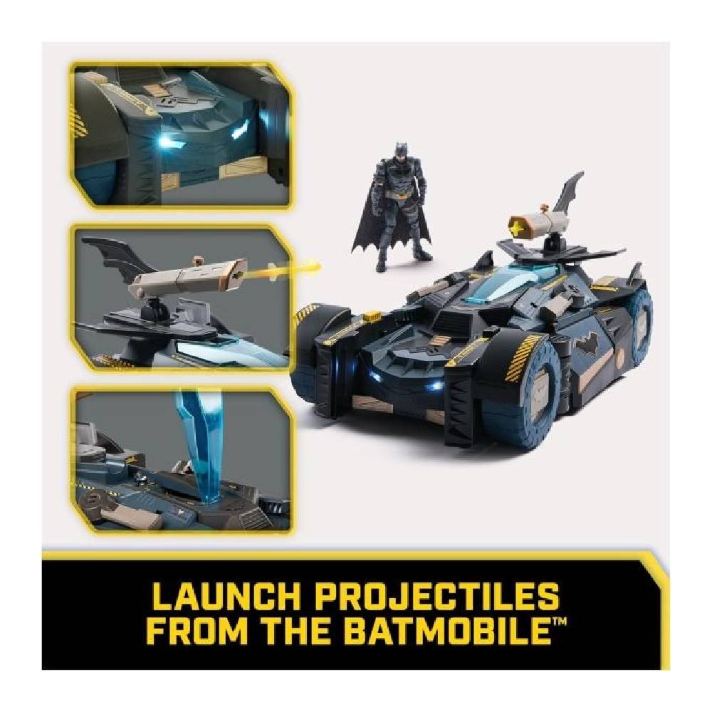 DC Batman - Ultimate Transforming Batmobile 2-in-1 Playset - Ages 4+ Years
