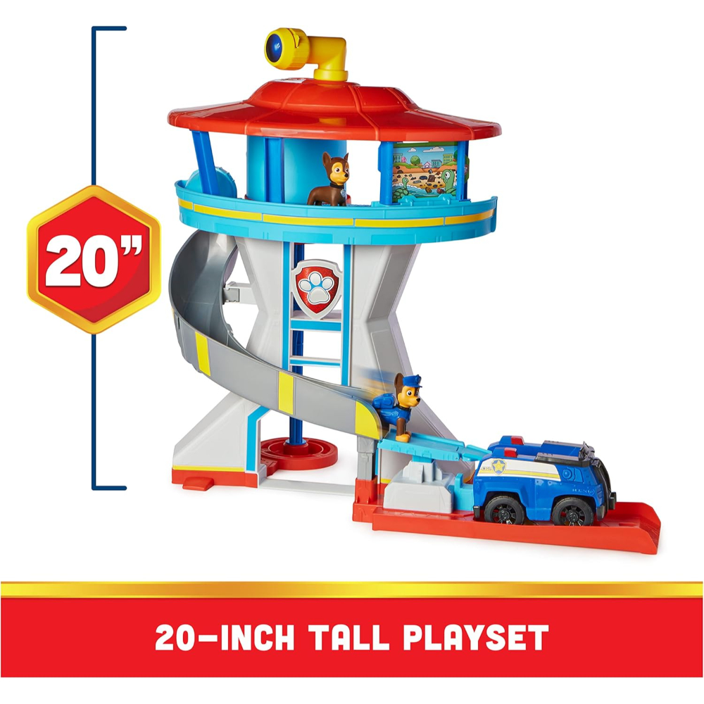 Paw Patrol - Adventure Bay Lookout Tower Playset - Ages 3+ Years