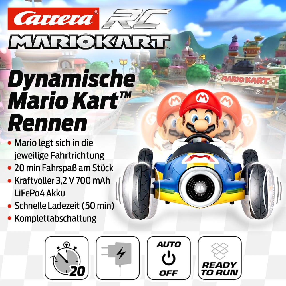 Carrera - Mario Kart Mach 8 RC Car 1:18