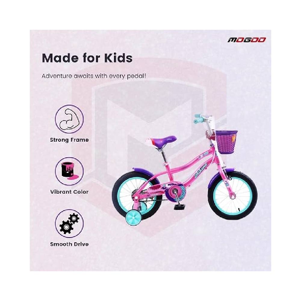 Mogoo - Athena Kids Bicycle - 14 Inch - Pink