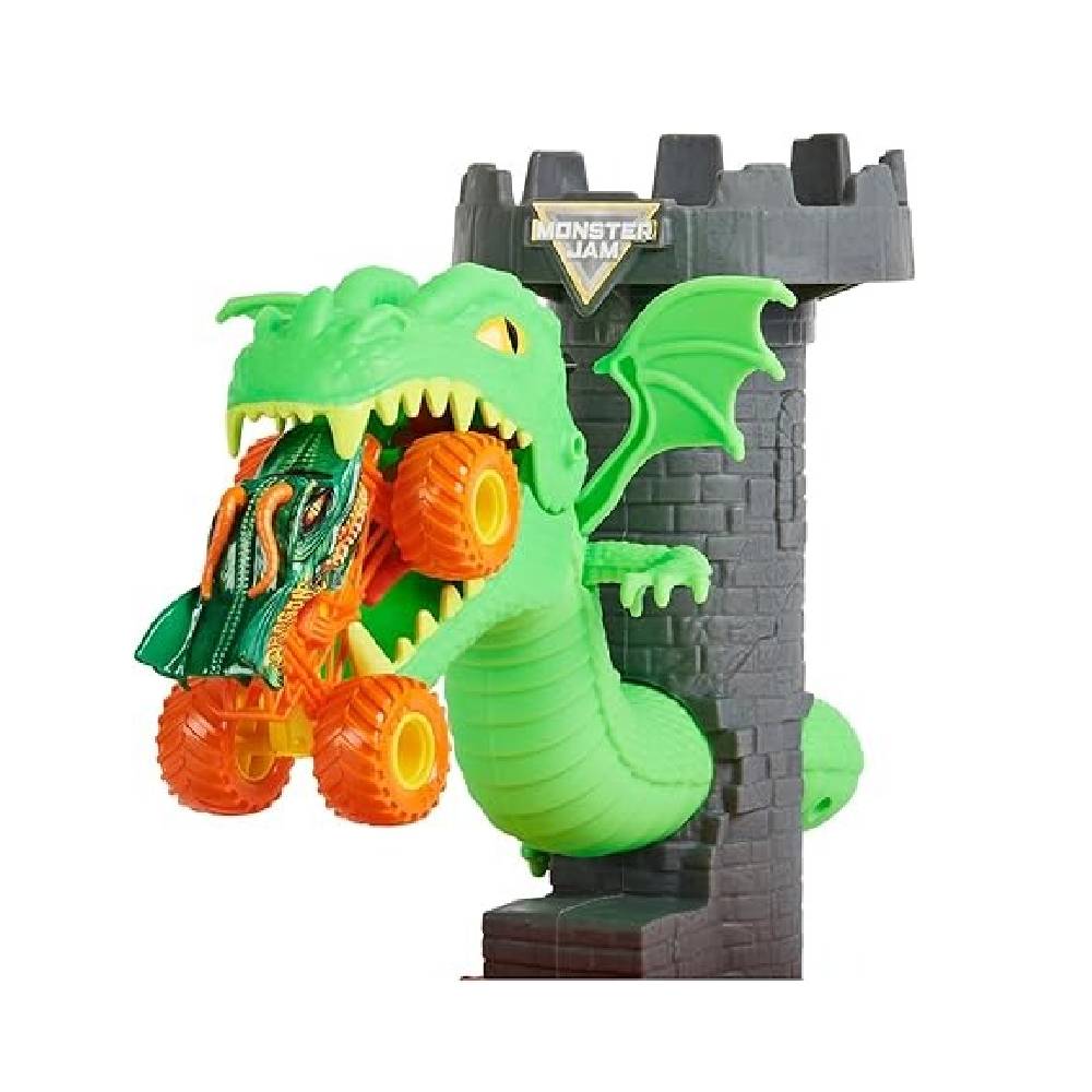 Monster Jam - 1:64 Dueling Dragon Stunt Playset - Ages 3+ Years