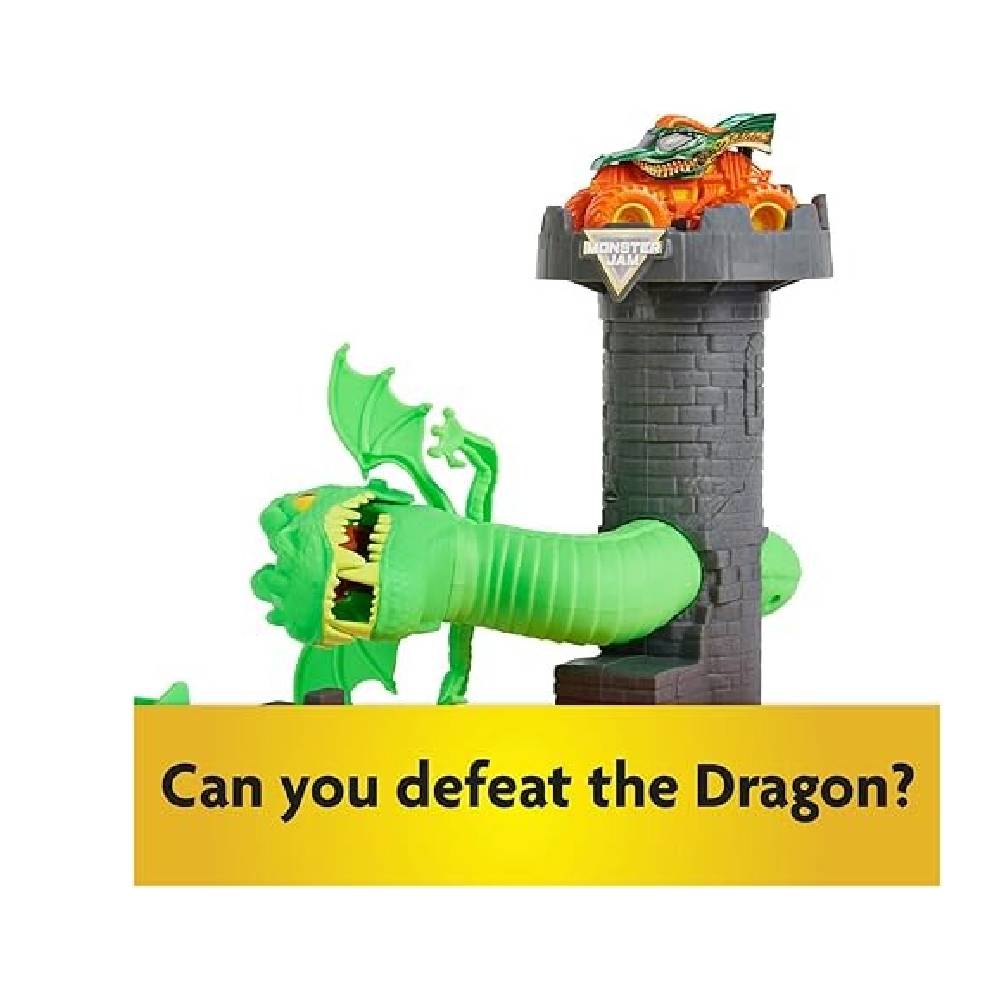 Monster Jam - 1:64 Dueling Dragon Stunt Playset - Ages 3+ Years